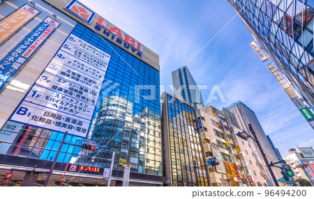 Tokyo cityscape in Japan "Dogenzaka Dori dogenzaka-dori" that appeared in the redevelopment of Dogenzaka 2-chome, Shibuya Ward 96494200
