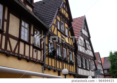 Half-timbered old house in Aalen, Germany Half-timbered old house in Aalen, Germany 96494415