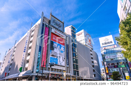 Tokyo cityscape in Japan Shibuya-ku Dogenzaka 2-chome, Tokyu Department Store Shibuya, head office, etc. 96494723