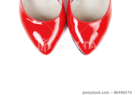Red women shoes. 96496574