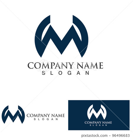 M Letter Logo Template 96496683