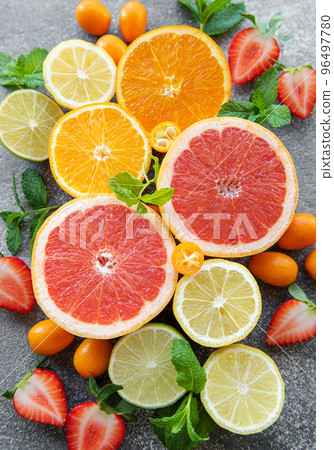 Fresh summer fruits 96497780