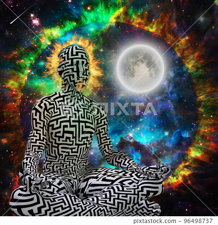 Space Meditation Space Meditation 96498737