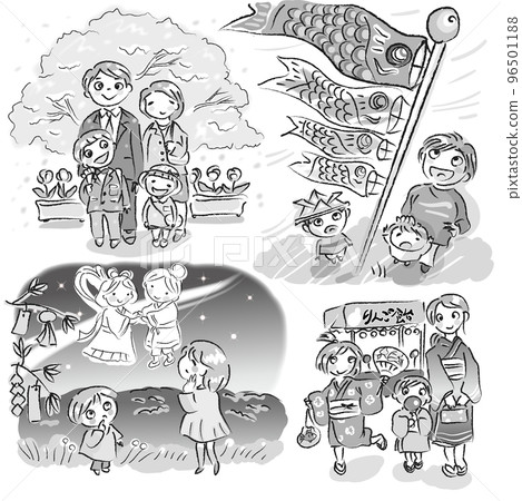 兒童和年度活動（春季和夏季） 96501188