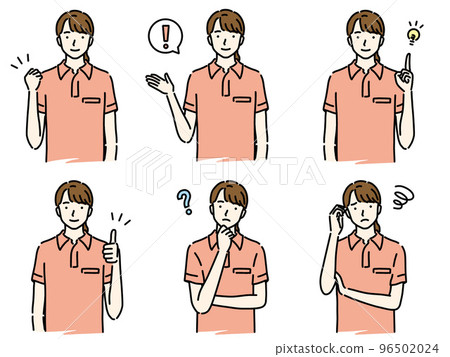 女幫手姿勢套裝(帶圖標)顏色 女幫手姿勢套裝(帶圖標)顏色 96502024