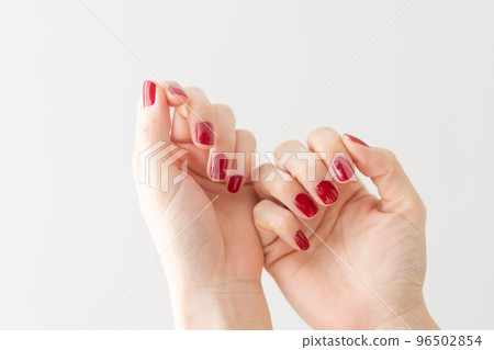 Woman's hands with manicure Woman's hands with manicure 96502854