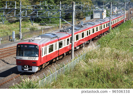 Keikyu New 1000 Access Limited Express bound for Haneda Airport Hokuso Line Komuro - Chiba New Town Chuo 96506338