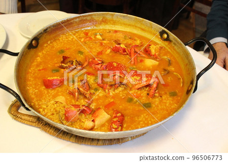 Spanish rice dish Spanish rice dish 96506773