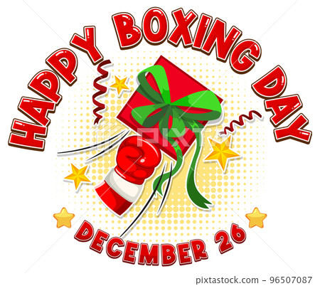 Boxing Day Banner Design Boxing Day Banner Design 96507087