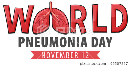 World Pneumonia Day Poster Design 96507237