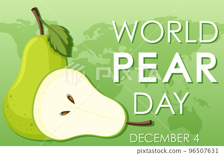 World Pear Day Poster Design World Pear Day Poster Design 96507631
