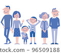 Smart B家族3代6人（藍色）1人 96509188