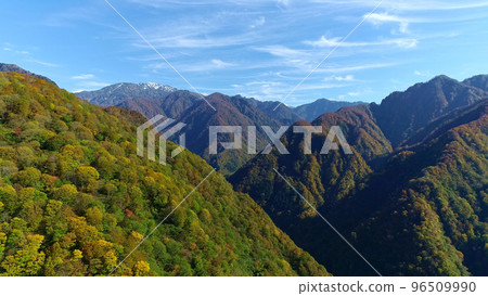 黑部峽谷無人機航拍2 96509990