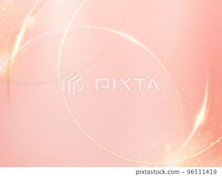 粉紅色和金色閃閃發光的背景 96511419