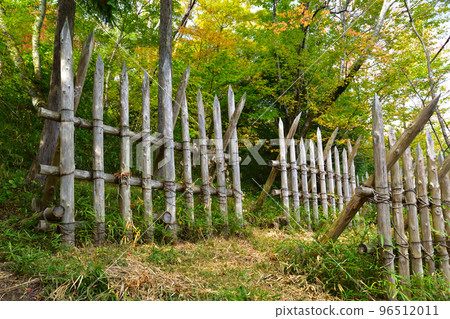 Horse fence Sekigahara old battlefield Horse fence Sekigahara old battlefield 96512011