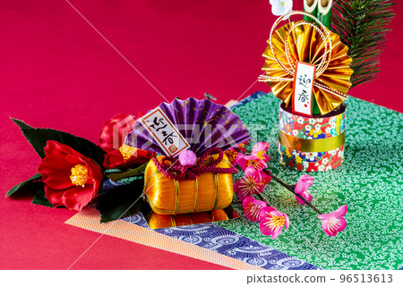 New Year image New Year's card material New Year image New Year's card material 96513613