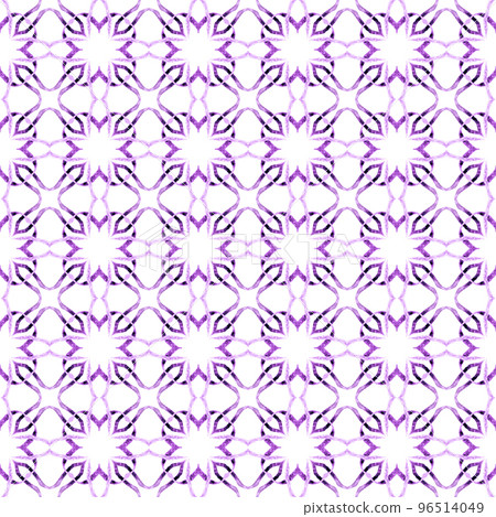 Textile ready elegant print, swimwear fabric, wallpaper, wrapping. Purple modern boho chic summer design. Striped hand drawn design. Repeating striped hand drawn border. Textile ready elegant print, swimwear fabric, wallpaper, wrapping. Purple modern boho chic summer design. Striped hand drawn design. Repeating striped hand drawn border. 96514049