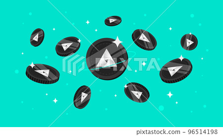 API3 coins falling from the sky. API3 cryptocurrency concept banner background. API3 coins falling from the sky. API3 cryptocurrency concept banner background. 96514198