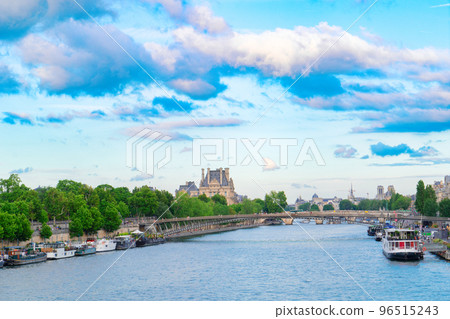 Orsay museum and river Siene, France Orsay museum and river Siene, France 96515243