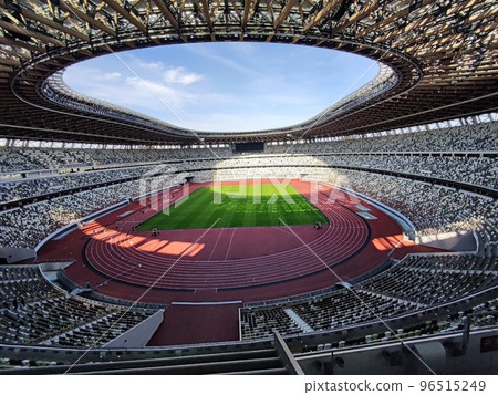 Full view of the National Stadium Full view of the National Stadium 96515249