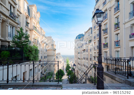 cityscape Mont Matre , Paris, France 96515292