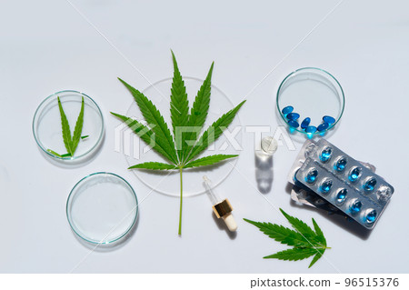 cannabis treatment concept 96515376
