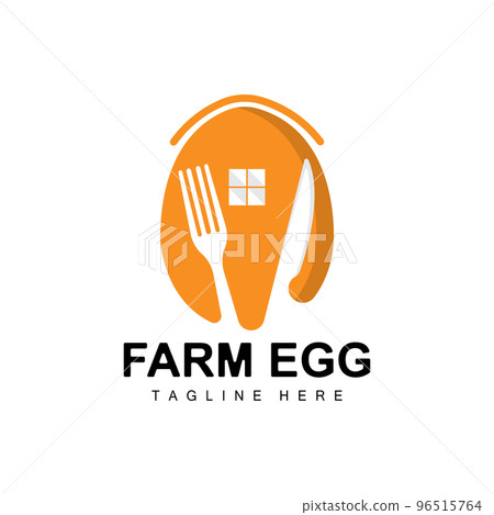 Egg Logo, Egg Farm Design, Chicken Logo, Asian Food Vector Egg Logo, Egg Farm Design, Chicken Logo, Asian Food Vector 96515764