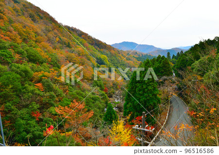 從京都府福知山市大江町新童寺橋眺望 96516586