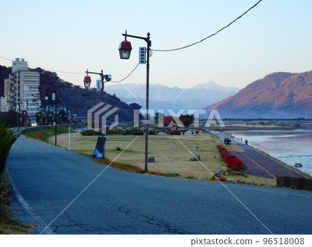 長野縣千曲市戶倉上山田溫泉的風景 長野縣千曲市戶倉上山田溫泉的風景 96518008