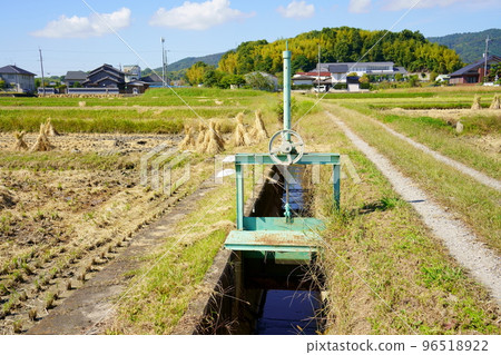 Agricultural waterway sluice/sliding gate 96518922