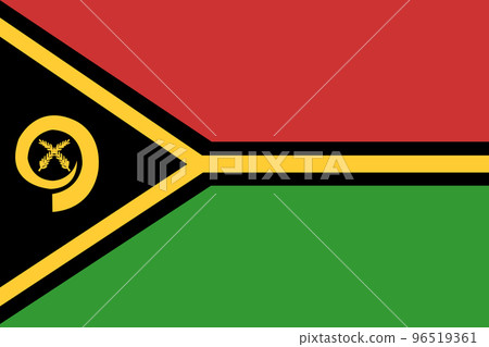 瓦努阿圖國旗 96519361