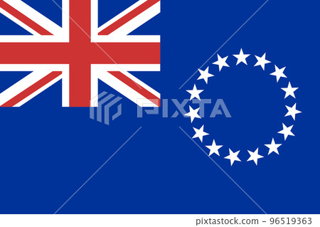 Cook Islands flag 96519363