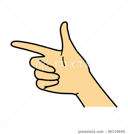 Hand gesture instruction 96519640