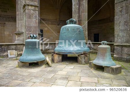 Bronze bells in the Santiago de Compostela Cathedral, Galicia, Spain 96520636