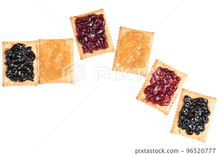 Dry bisquits with marmalade 96520777