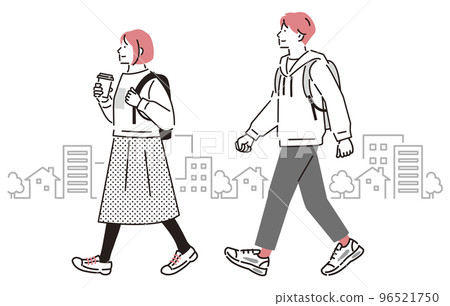 男女大學生上學 96521750