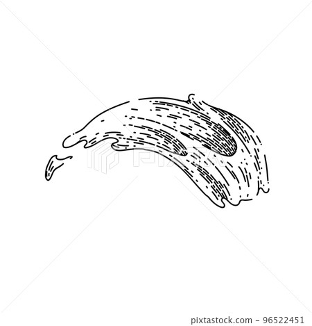 mustard food sketch hand drawn vector 96522451