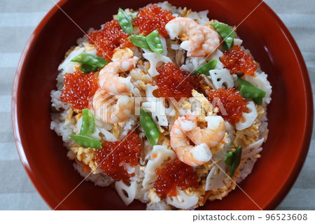 Celebration chirashi sushi 96523608