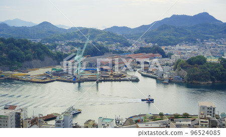 Hiroshima Prefecture Morning Onomichi Channel October Hiroshima Prefecture Morning Onomichi Channel October 96524085
