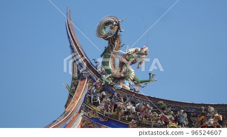 大龍洞寶安寺，屋頂上的龍作品[台灣/台北] 96524607