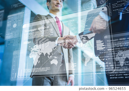 Hologram and DX business scene 96524655