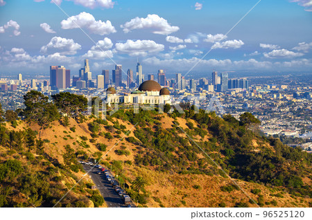 Griffith Observatory and Los Angeles skyline Griffith Observatory and Los Angeles skyline 96525120
