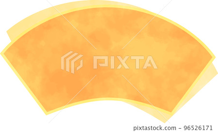 扇形標籤橙色 96526171