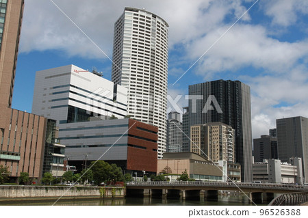 Scenery of Fukushima Ward, Osaka City 96526388