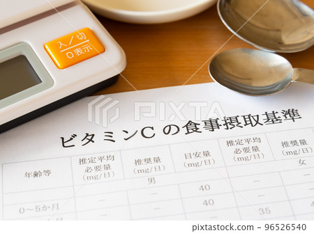 維生素C的膳食參考攝入量 水溶性維生素 健康管理 96526540