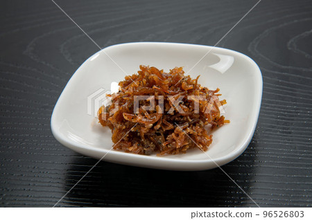 Japanese small fish dish, chirimen sansho 96526803