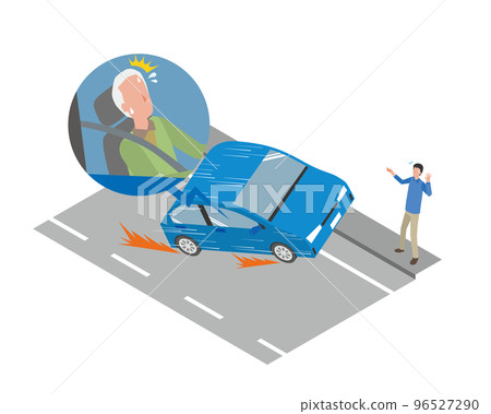 老人駕駛的汽車失控事故 老人駕駛的汽車失控事故 96527290