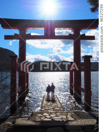 Hakone Shrine and Peace Torii Hakone Shrine and Peace Torii 96527299