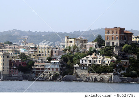 The beautiful village of Boccadasse in Genoa 96527785