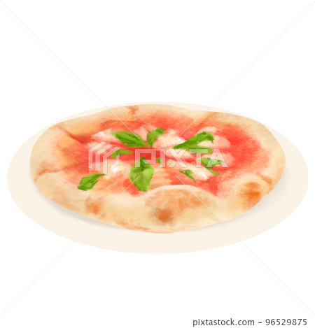手繪披薩插畫 手繪披薩插畫 96529875